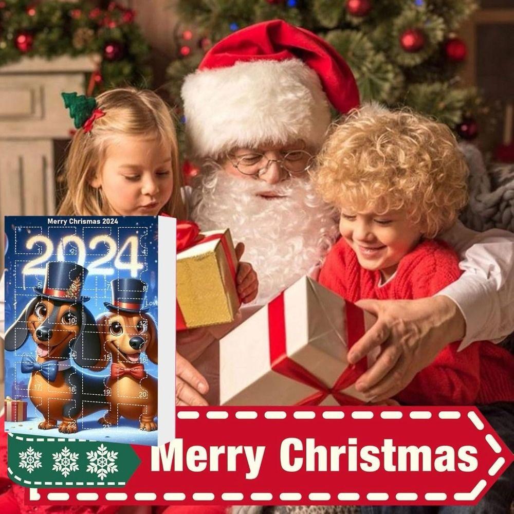 Christmas Hanging Ornament Ornament Advent Calendar 24 Days Christmas Countdown Calendar