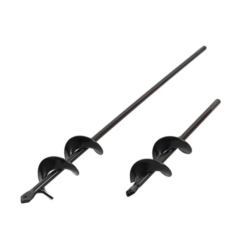 6 Types Earth Auger Spiral Drill Bit Spiral Ground Drill Plant Flower Seedling Planting Hole Digging Tool Cultivation Planter