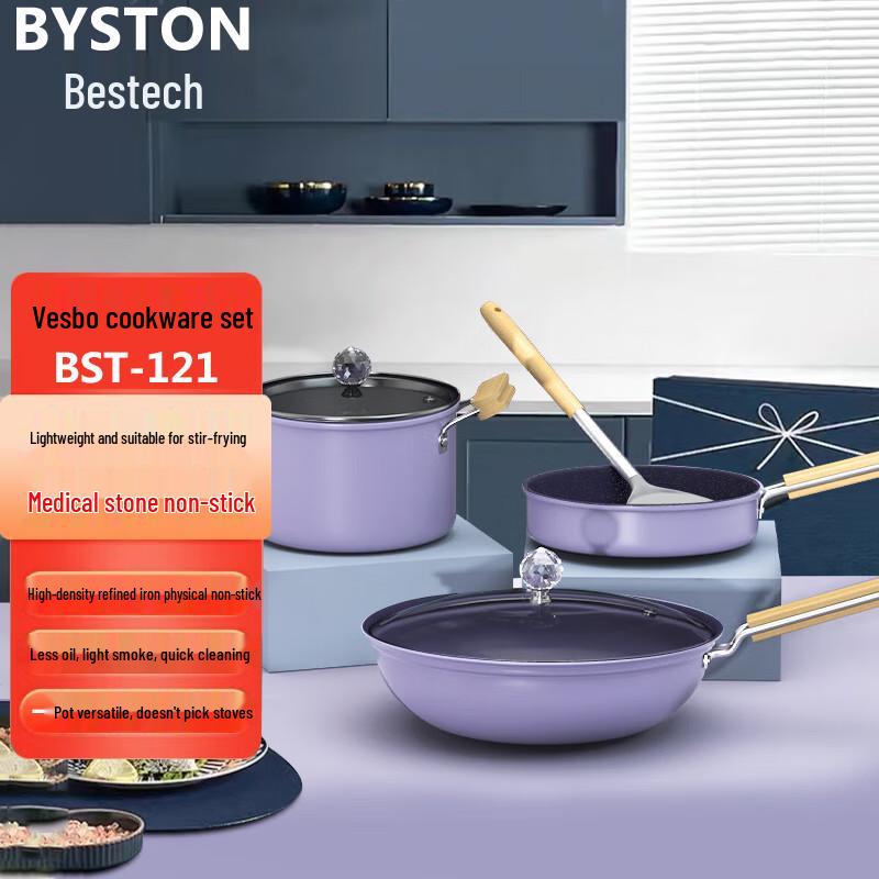 Best BST-121 4-Piece Cookware Set