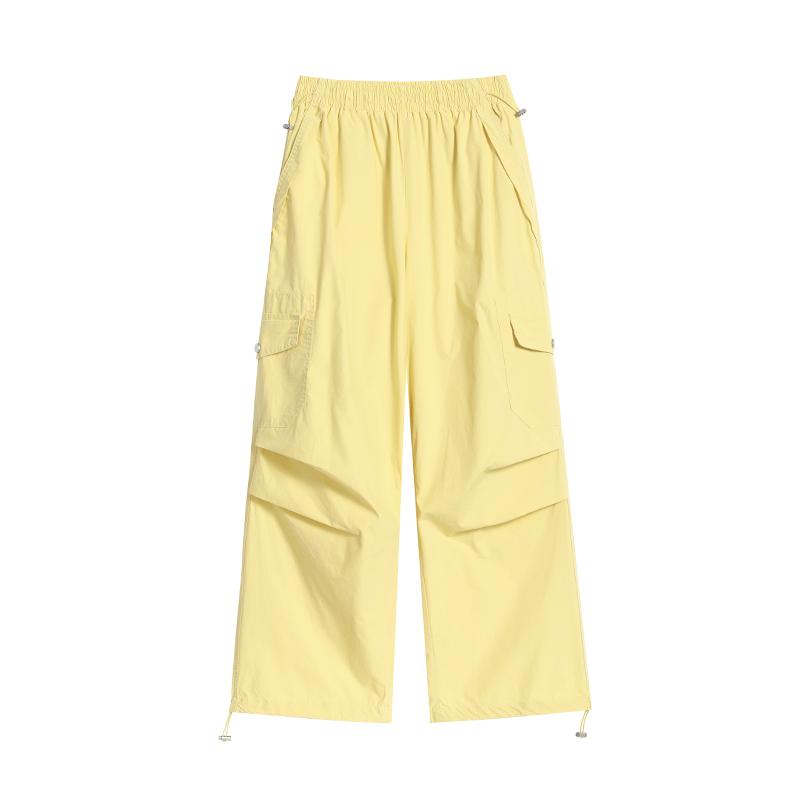 Women's Quick Drying Thin Sports Pants Summer High Waist Casual Convertible Cargo Pants for Outdoor Exercise Fitness