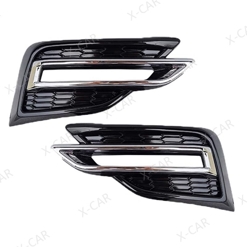 For Honda Jade 2017 2018 Front Bumper Fog Light Lamp Cover Grille Decorative Frame Shell Car