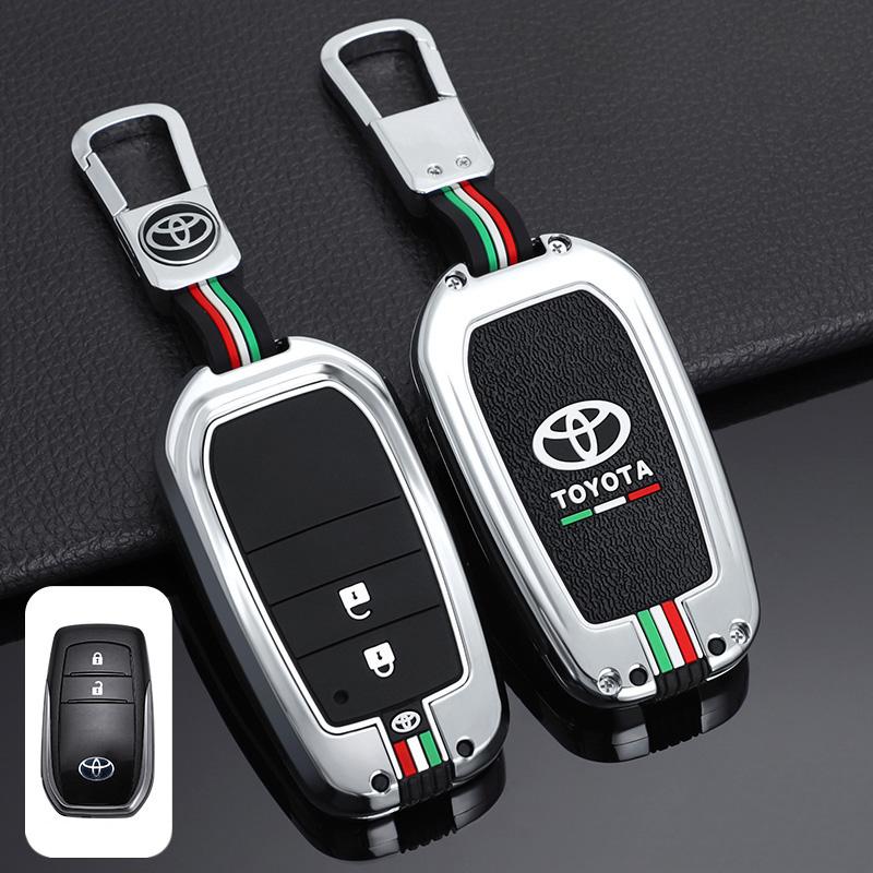 

Car Remote Key Cover Case Shell For Toyota RAV4 Highland Coralla Hilux Fortuner Land Cruiser Camry Crown Keychain Accessories