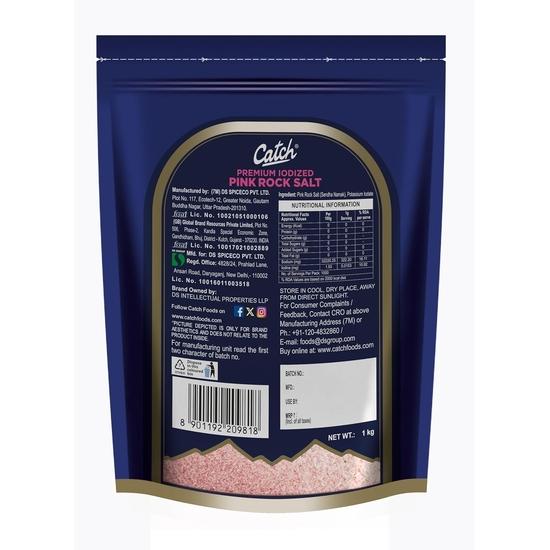 Catch Rock Salt | Pink Rock Salt Premium | Sendha Namak 1 Kg