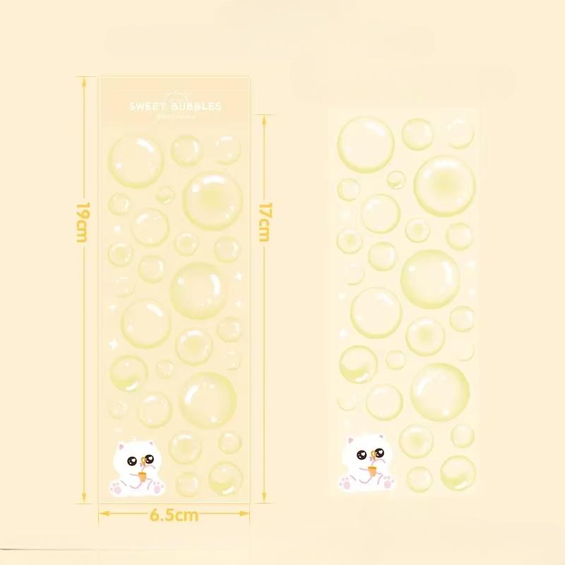 Bubble Droomland Element Sticker Sterren Decal Stickers Scrapbooking Kantoorbenodigdheden Hartjes Stickers