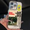 Custodia Nuova per Telefono Singer B-Bad B-Bunny DtMF Per IPhone 17 16e 16 15 14 13 12 11 Mini Pro Max X XR XSMAX 8 7 Air Plus Copertura Morbida