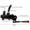 Motorcycle Rear Brake Master Cylinder for Kawasaki Ninja ZX6 ZX7 Pump Motorbike ATV Dirt Bike Hydraulic Brake Pump Refit