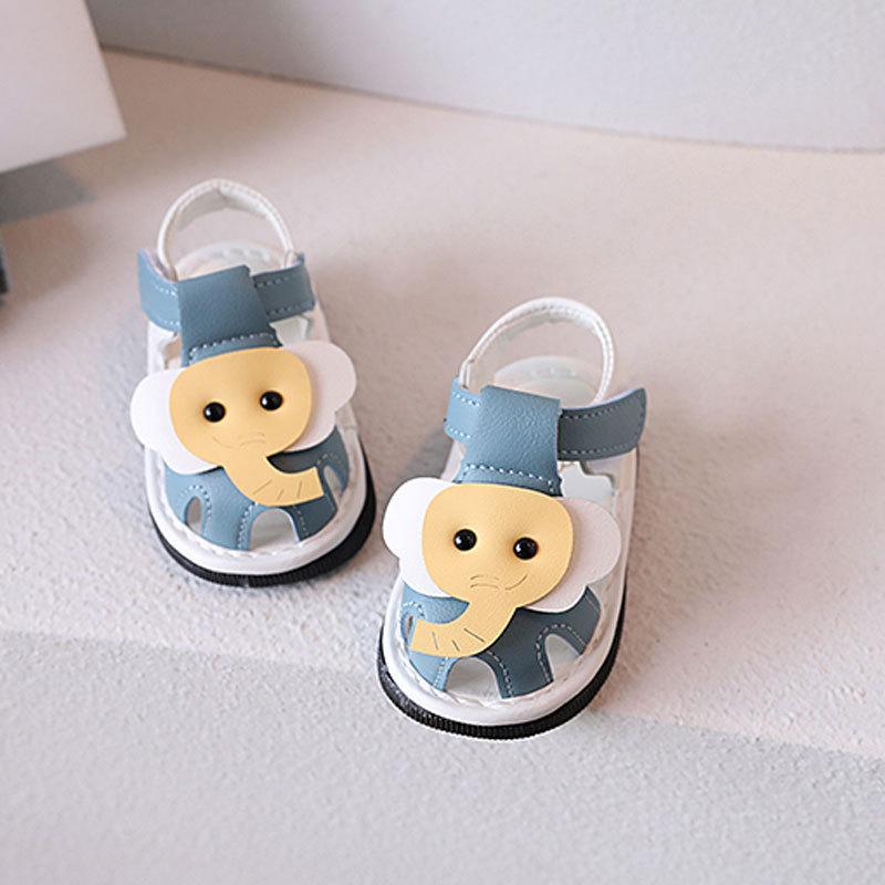 Baby Soft Sole Walking Shoes For Toddlers With Sound And Cartoon Design For Newborns