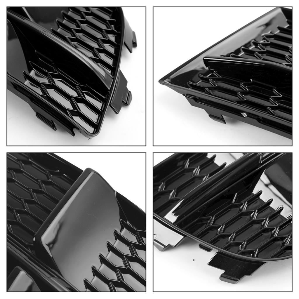 Nebelscheinwerferabdeckung Blende Grill Gitter 8V3807682 8V3807681 Passend für A3 8V S-LINE 2017-2019