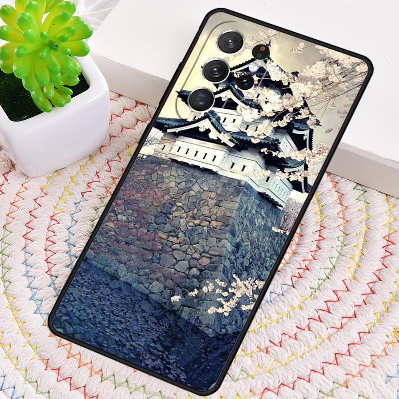 Japan Scenery Silicone Phone Case For Samsung Galaxy Note 10 Pro S26 S25 S24 S23 S22 S21 Plus S25Ultra Capa Cover