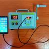 Portable Hand Crank Generator 220V/12V/5V Manual Generator Mobile Phone Charging Treasure 30W Outdoor Emergency Power Supply
