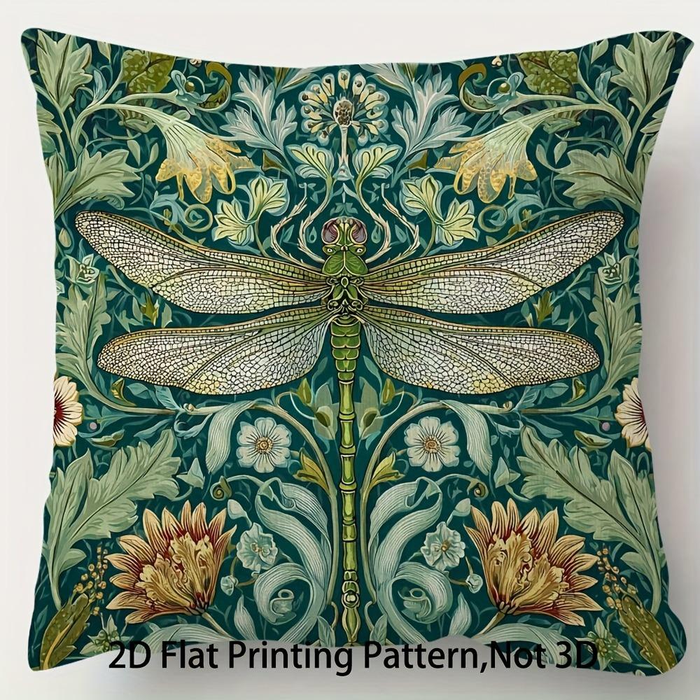 2D Flat Printing  Short Plush Decor Pillowcase Only Plane Print