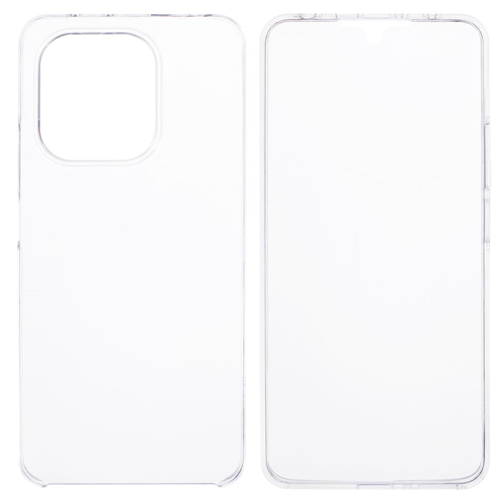 Phone Case for Xiaomi Redmi Note 13 4G Shell Acrylic Back+PET Front Cover with TPU Frame