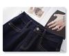 Women's Light-Colored Wide-Leg Jeans: Petite, Slimming, Straight-Leg Nine-Point Pants for Summer 2025