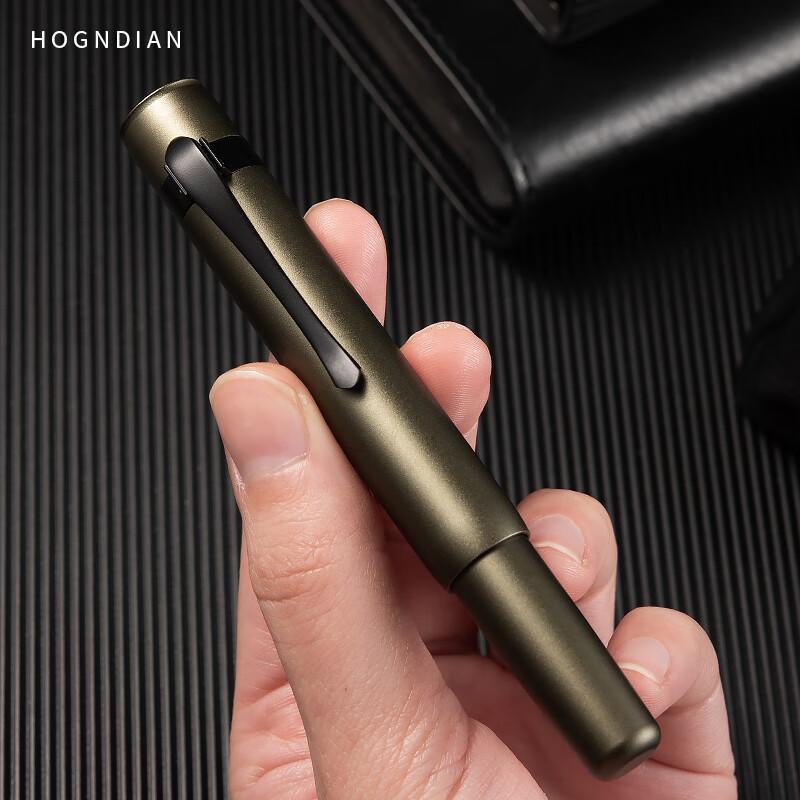 Hongdian M2 Foresta Nera Mini Metaverso Sportiva Tascabile Pennino Metallico Pennino #26 Cancelleria Scolastica Ufficio Cancelleria da Scrittura Regalo