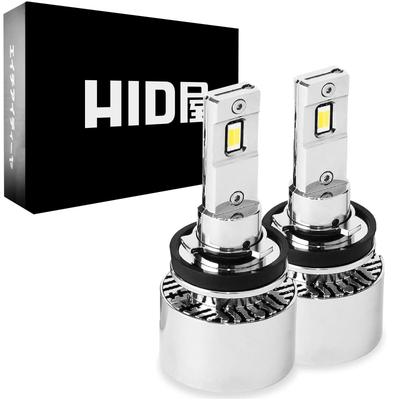 HID-YA Fog Lamp, LED, H8, H11, H16, 10,200 Lm, Yellow, 3000K, Explosive Light, Compatible with Vehicle Inspections, Set of 2