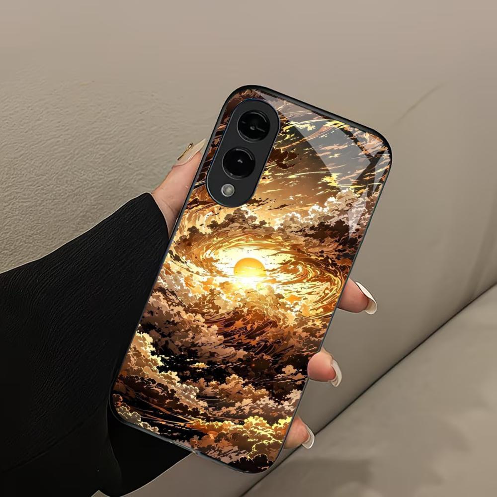 

Corona Exquisite Atmosphere PhoneCase Glass PhoneCase for Samsung Galaxy S26 S25 S24 S23 S22 S21 FE,Ultra,Plus Dropresistant GalaxyS25