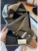 2024 Unisex Retro Wool Double-Sided Snood Scarf – Solid Color and Winter Warm