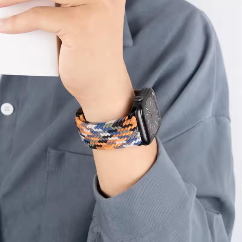 Nylon Braided Strap for Xiaomi Band 8/9 Pro Magnetic Buckle Breathable Comfortable Replaceable Band for Redmi Watch 6/5/4 Correa 3