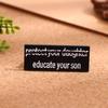 Creative Cartoon English Alphabet Series Alloy Brooch Fashion Versatile Metal Badge Clothes Accessories Clothing