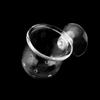 Small   Glass Plant Feeding Cup Fish Red Worm Feeder Cups for Aquarium(S)