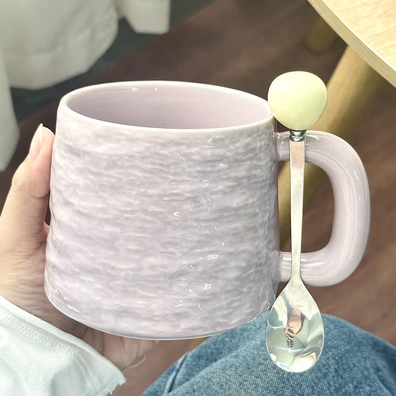 Mug Ceramic Household Water Cup Office Coffee Cup High Value Cup Souvenir Birthday Gift Breakfast Cup