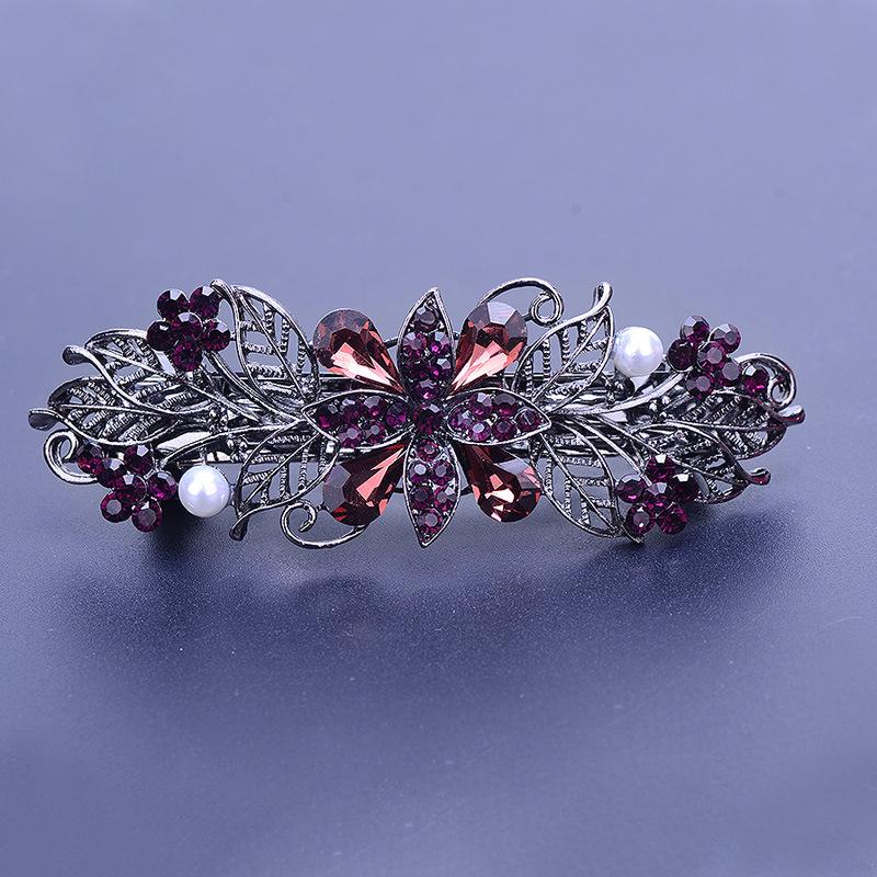 

Ретро Кристалл Маленькая Заколка Для Волос Утконос для Женщин