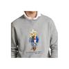 Polo Ralph Lauren FW22 Bear Print Crewneck Long Sleeve Sweatshirt Men Sweatshirt Gray MNPOKNI16822503-020