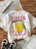 Loose Lemon 100% Polyester Y2k LIMON Cello T-Shirts Female Funny T Shirts Egirl Korean Fashion Graphic Tees Tops Women Clothing