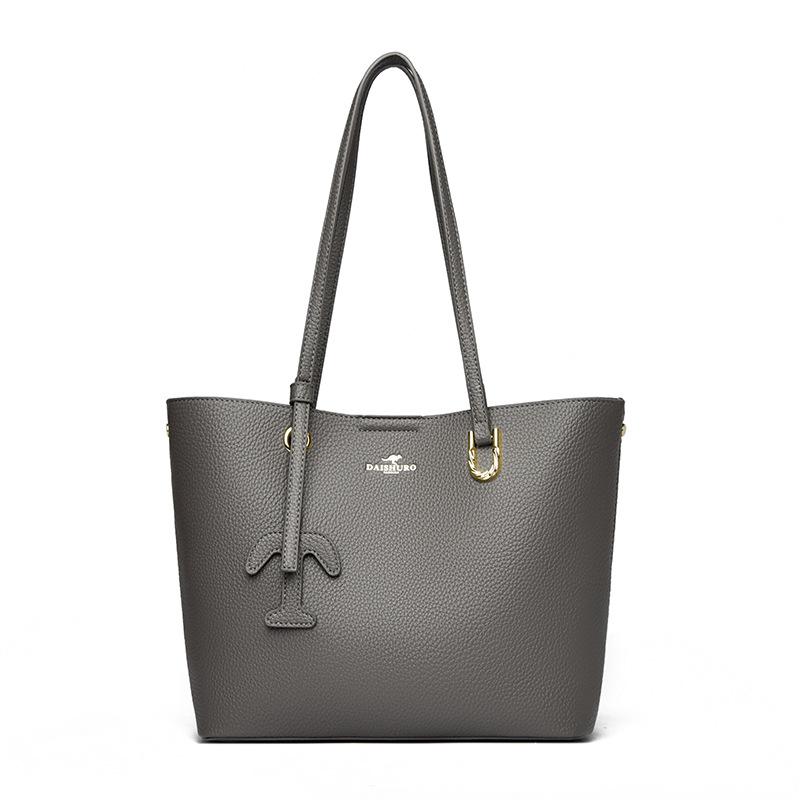 Fashionable Large-capacity Commuting Convenient Storage Handbag, Single-shoulder Bag, Simple and Elegant Ladies' Tote Bag