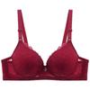 European & American Plus Size Lace Underwire Sexy Bra - Adjustable Fit