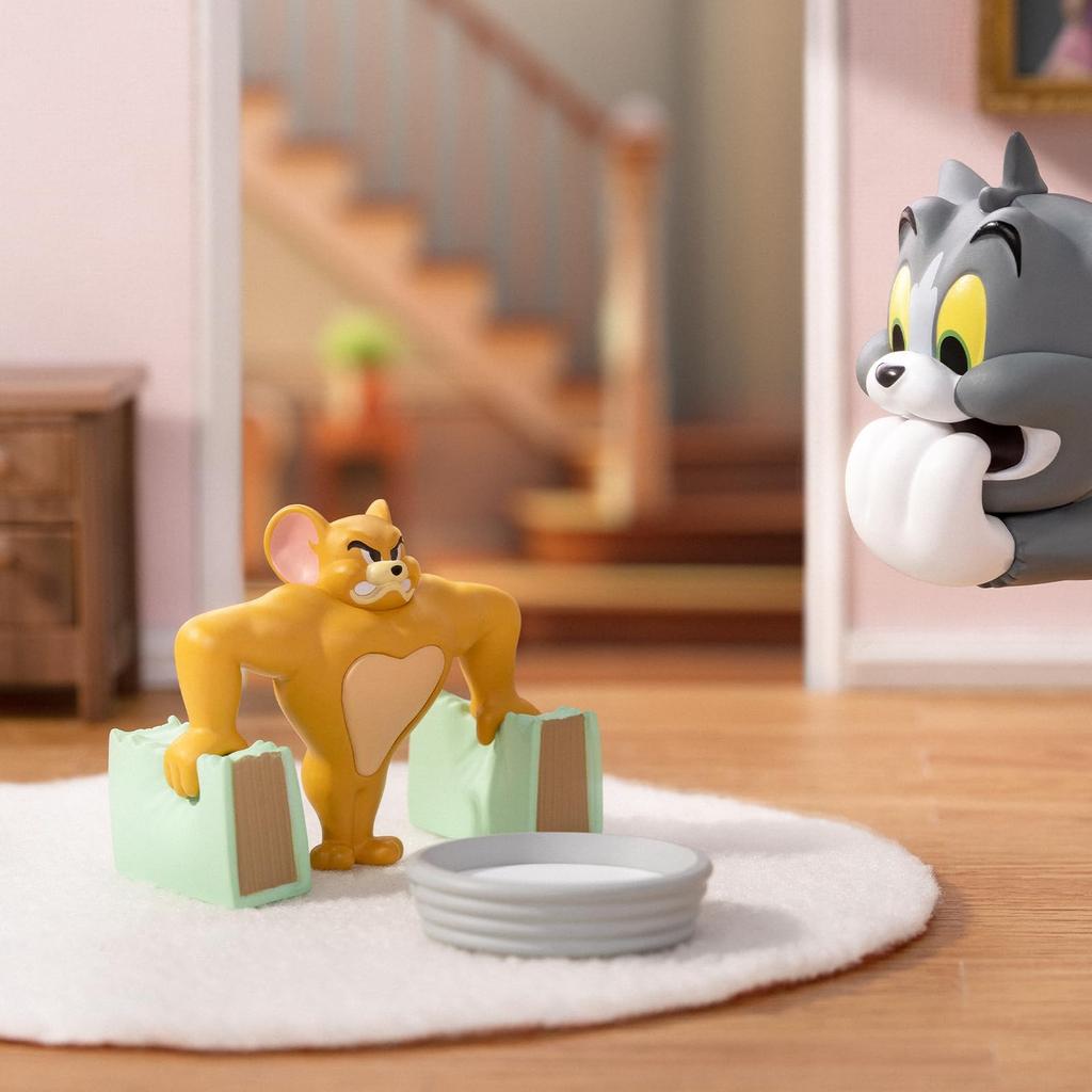 52TOYS X TOM and JERRY Tom and Jerry Series Trading Figure Blind Box Collection Figure Painted Gacha Gacha Desktop Decoration Doll Toy Perfect Gift