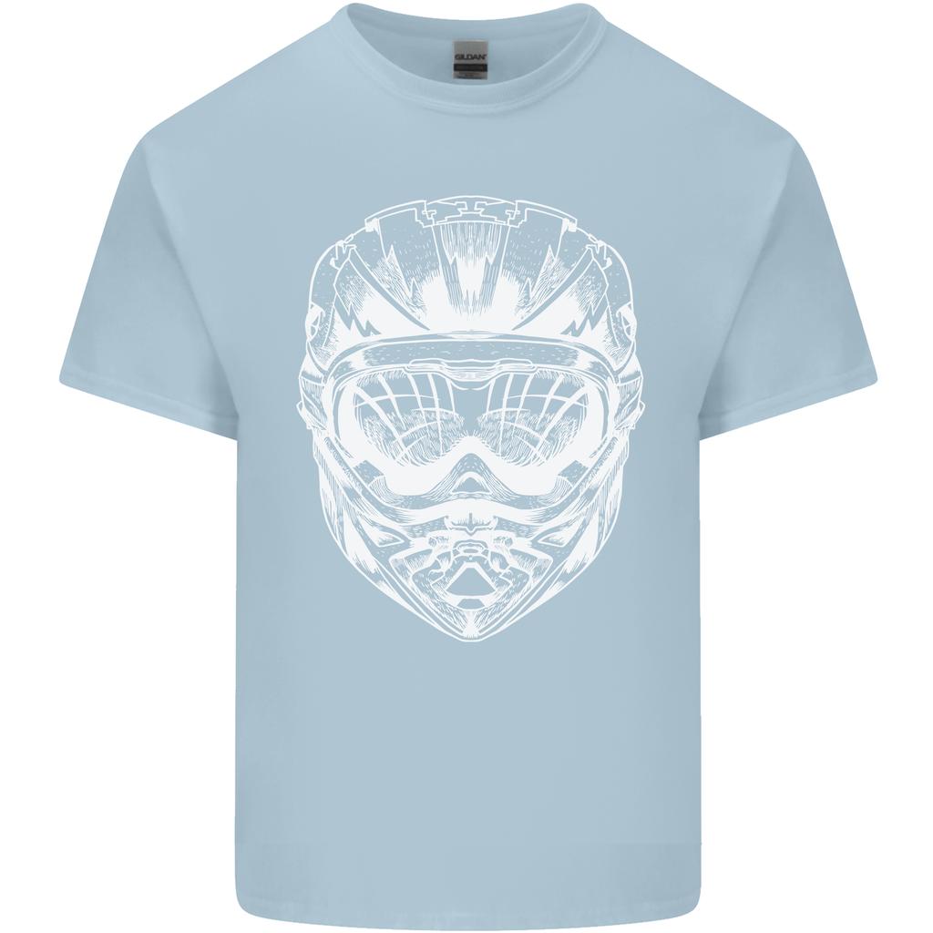 Downhill Mountain Biking Helmet DH MTB Unisexs Light Cotton TShirt