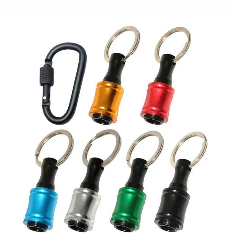 

Тримач біт 1/4 дюйма Брелок Тримач шестигранних біт для викрутки Подовжувач, Швидкозмінний тримач біт для гвинтів для більшості електричних G