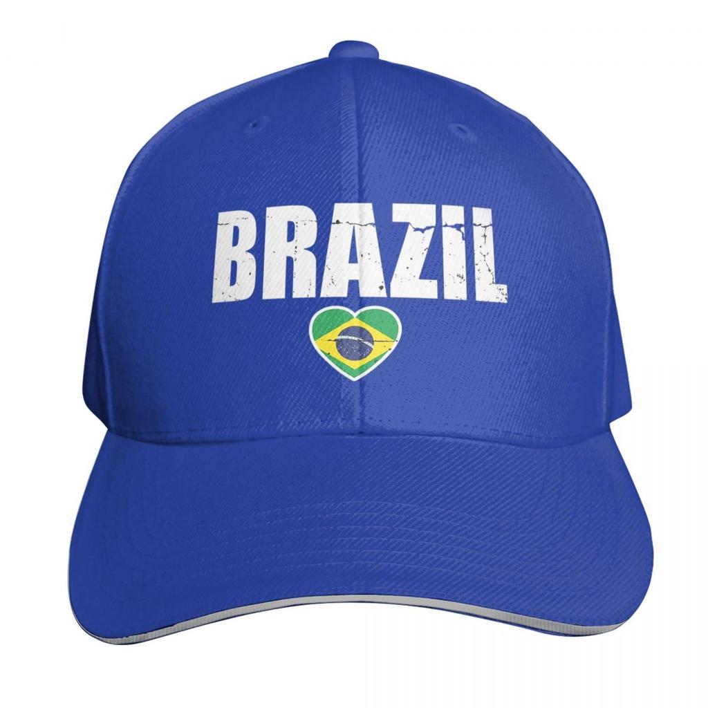 Brazil Soccer Team Football Brazilian Flag Cap Fashion Casual Baseball Caps Adjustable Hat Hip Hop Summer Unisex Baseball Hats