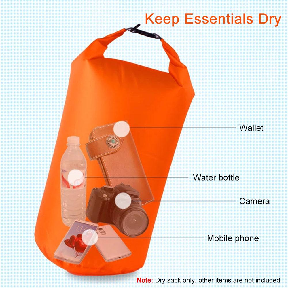 8L 40L 70L Portable Waterproof Dry Bag Sack Storage Pouch Bag for Camping Hiking Boating Kayaking Rafting