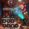 USB Christmas Projector Lights Bedroom Atmosphere Projection Decor 360° Rotating Night Light Creative Gift Holiday Ceiling Decor