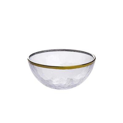 ZISIZ Glasschalen mit Goldrandmuster