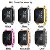 Protector Cover for Case For  Venu SQ Smartwatch Protective for Shell Frame Full Scre for Case