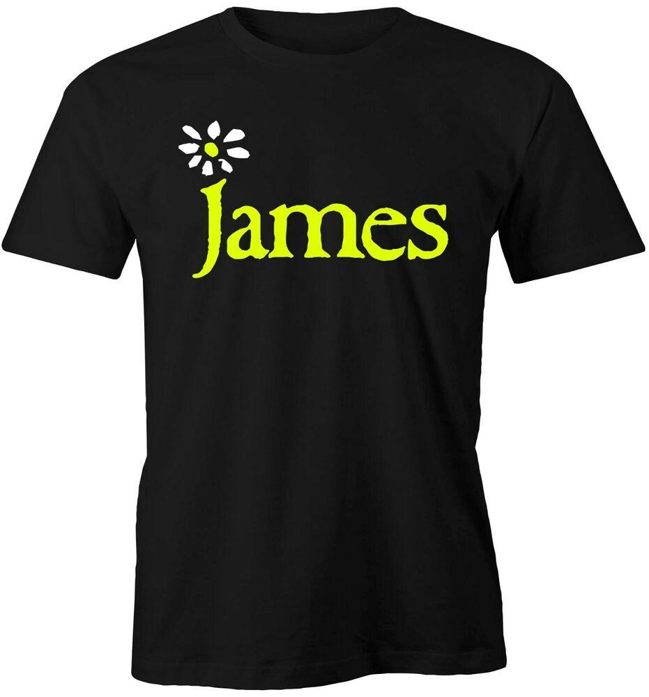 

Футболка унисекс с логотипом James Band, логотипом Manchester Music Scene S