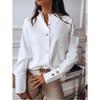 Women's Autumn Lapel Long Sleeve Cardigan Shirt