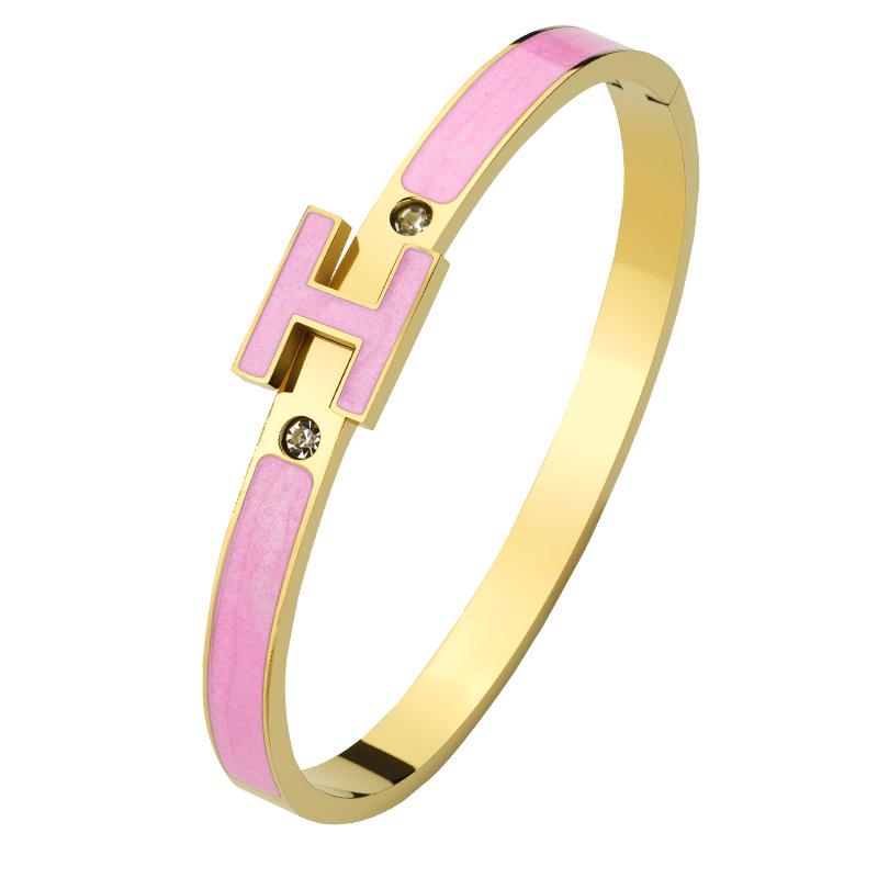 Bransoletka damska ze stali tytanowej: Luksusowa Bransoleta dla Pary ze Złota 18k, Biżuteria Nieblaknąca