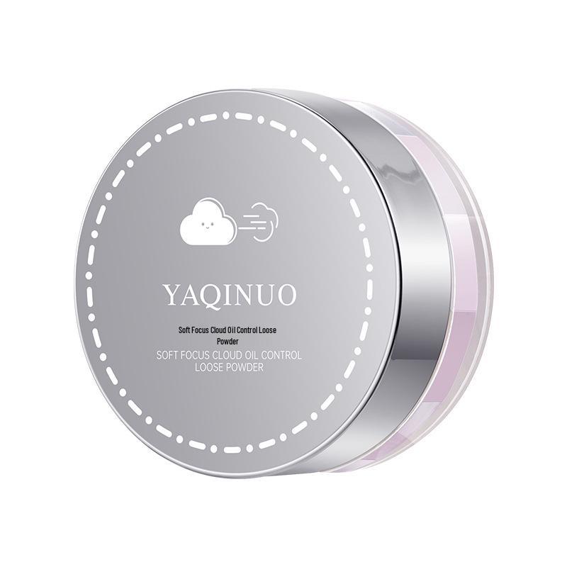 

Yaqinuo Стойкая матовая облачная пудра для контроля жирности - Мягкий фокус, Водостойкая, Потостойкая медовая фиксирующая пудра 6g