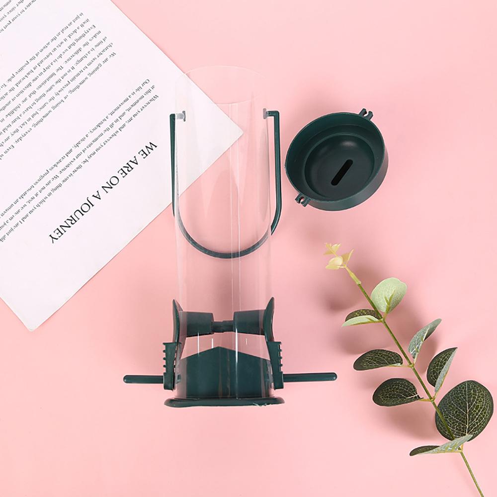 New Outdoor Hanging Bird Feeder Automatic Hummingbird Bird Feeder Outdoor Balcony Feeding Supplies