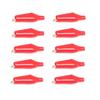 Metal Alligator Test Clips G98 Electrical Crocodile Clamps Red Black Insulated Cover for Car Battery Circuit Testing Tool