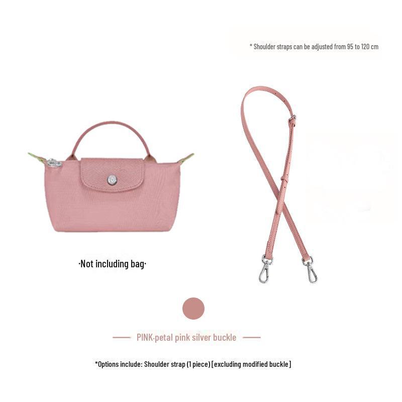 Adjustable Cowhide Crossbody Shoulder Strap, Genuine Leather, Punch-Free, Longxiang Bags