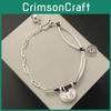 Alloy Geometric Bracelet With Modern Design Perfect For Gifting