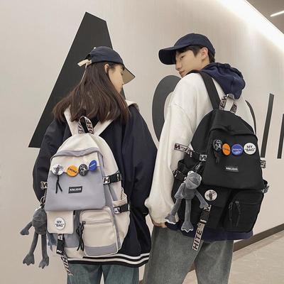 Large Capacity Unisex Backpack for Students: Ideal for High School, College, and Travel
