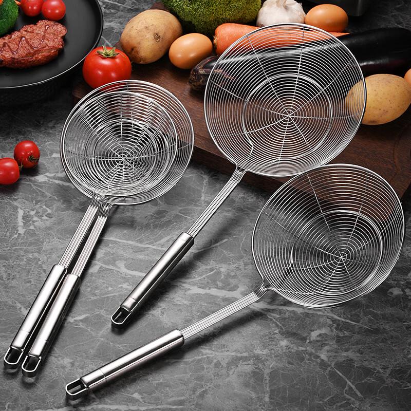 Stainless Steel Hot Pot Strainer Skimmer Set