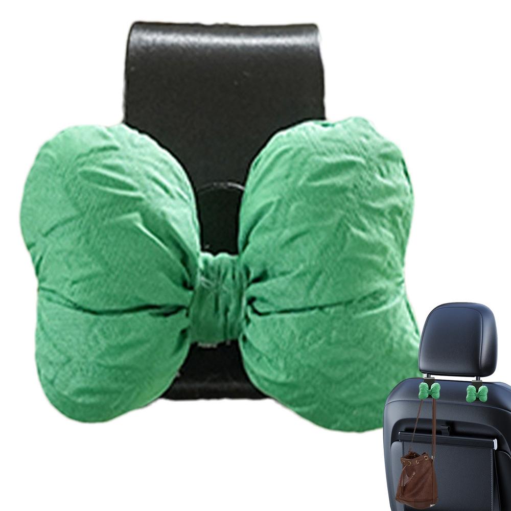 

Крючки для автомобильных сидений, симпатичные крючки для хранения в виде бабочки, автомобильные держатели ключей, автомобильные крючки для сумочек, многофункциональный крючок для заднего сиденья автомобиля зелёный