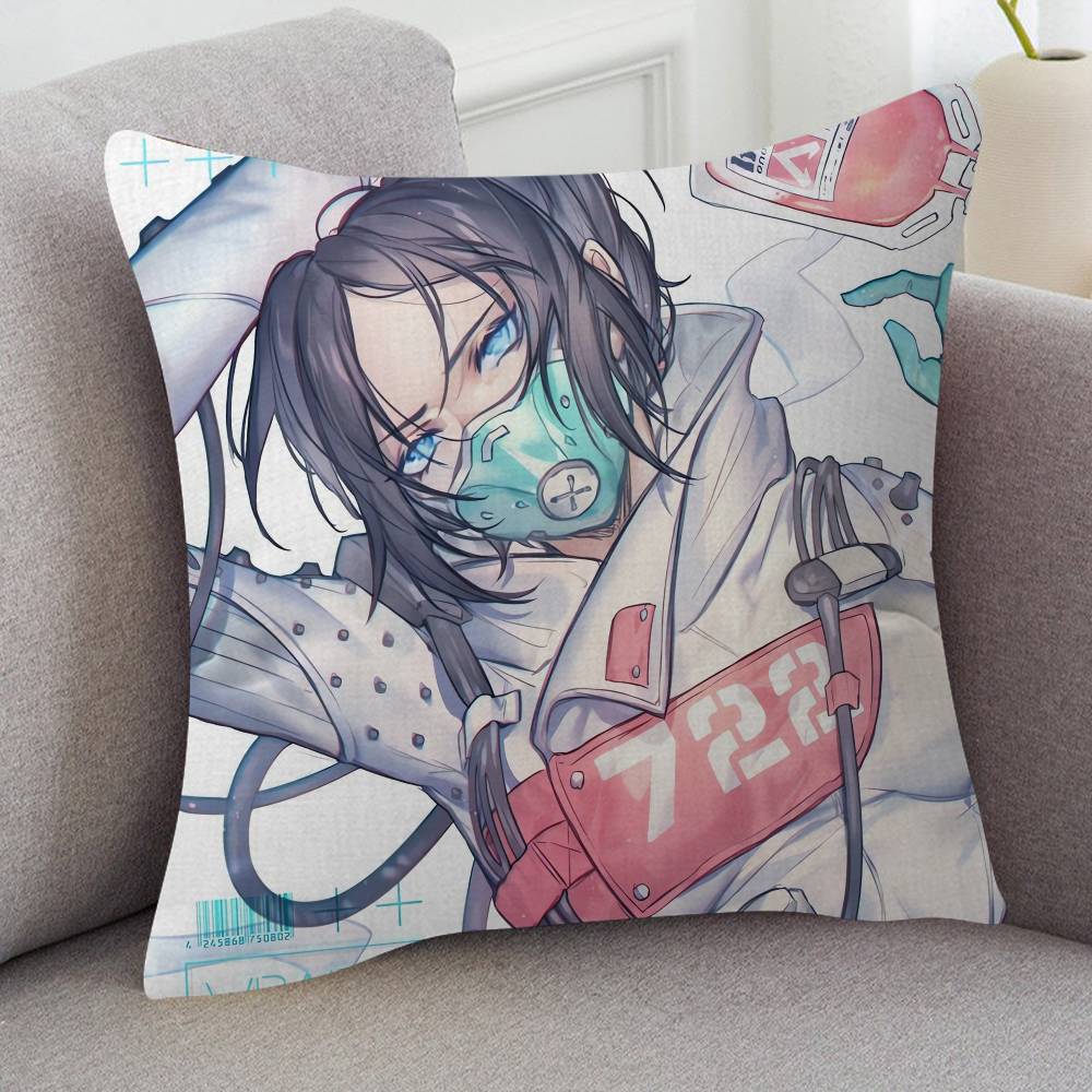 Game Apex Legends Cute Cartoon L Game Cushion Cover Pillowcase Upholstery Sofa Throw Pillow Home Decor Pillowcas